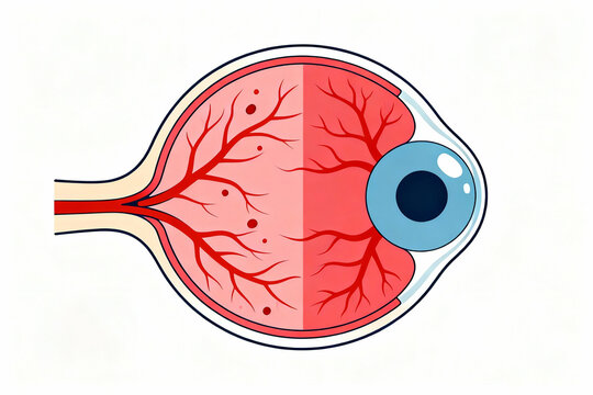 Anatomy of a human eye