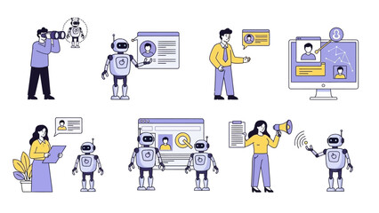 Human Resources Automation: Robots and People in Recruitment and Analytics