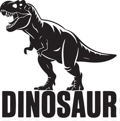 Tyrannosaurus Rex Silhouette Vector Illustration

Fierce T-Rex Dinosaur Black Silhouette Design

Prehistoric Tyrannosaurus Rex Icon Illustration