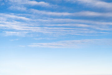 Background of blue sky with clouds