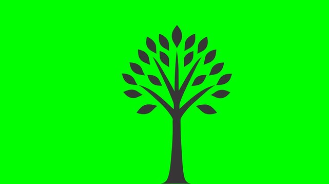 green tree vector