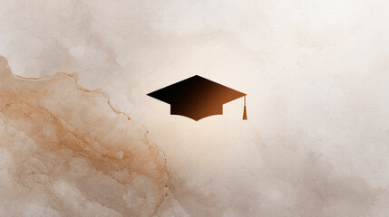 Abstract blurred empty interior space of college or university graduation. Education concept, student lifestyle, reading books, discoveries