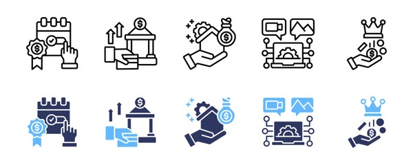 Subscription Model, Savings Account, Real Assets, Digital Assets, Royalties