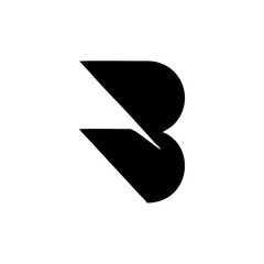 b logo