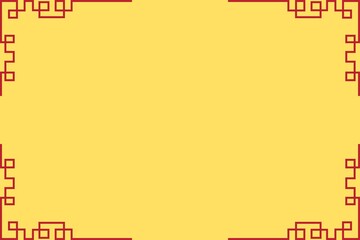 Chinese new year frame background