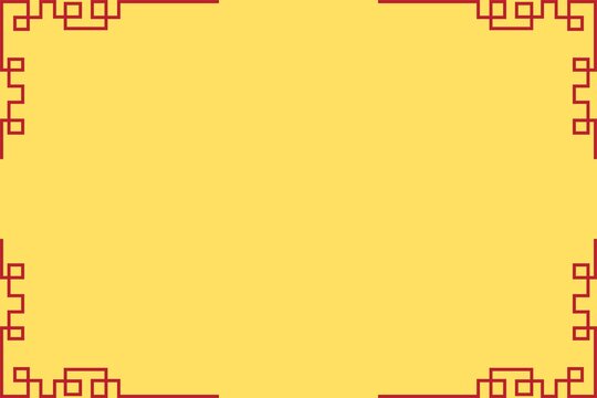 Chinese new year frame background