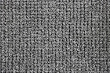 Gray microfiber bath rug texture background