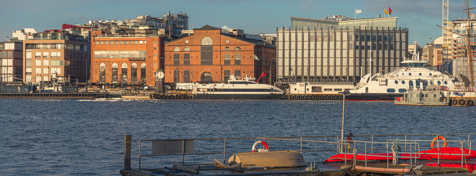 Oslo embankment, Norway