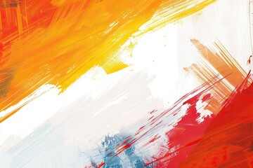 Obraz premium Abstract Painting Strokes Colorful brushstrokes background for artistic use