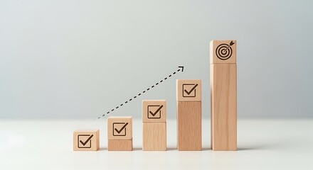 Progressive steps to success