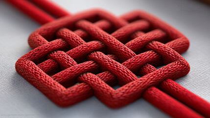 Close up of Chinese Knots