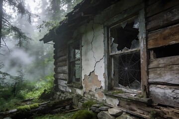 old abandoned building
