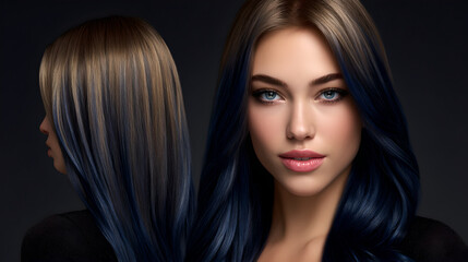 Naklejka premium woman