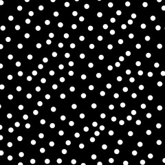 Seamless black and white pattern design
