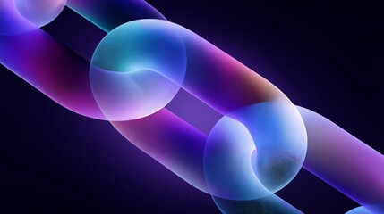 Scalability concept featuring layered bands with soft color transitions and abstract design