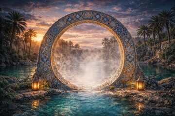 Enchanting Fantasy Portal by Tranquil Waters