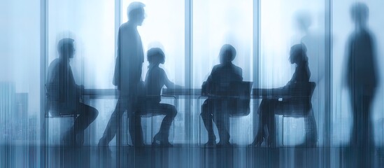 Business meeting in office