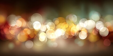 Defocused Light Painting Abstract Bokeh Wallpaper with Warm Colors for Glamorous Holiday Parties