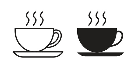 Obraz premium Coffee icon suitable for mobile application.