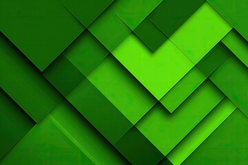 Abstract Geometric Green Background Design