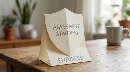 Shield Form Enforced Agreement Standing
