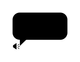 Fototapeta premium Speech Bubble Icon Analysis