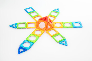 Step 2 Assembling Magnetic Building Blocks Submarine Model