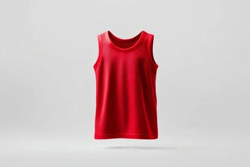 Plain Cotton T-Shirt Laid on Wood Surface