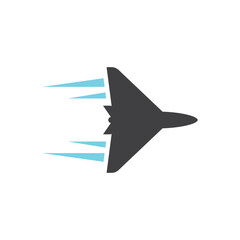 Jet Aircraft Speed Motion Graphic