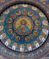 Fototapeta premium Cathedral of St. Nicholas the Wonderworker, Yevpatoria, Crimea, Russia, 21.06.2025