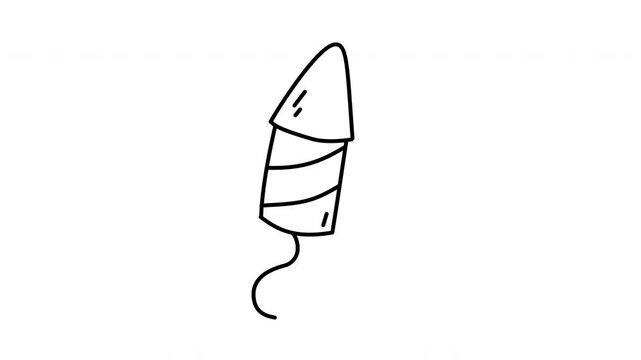 Illustration of Chinese New Year Firecrackers