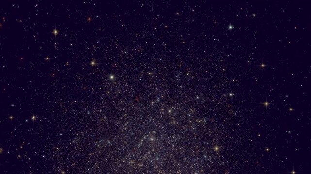Stunning cosmic star field with twinkling stars and deep space background. A mesmerizing view of the universe, perfect for science and exploration themes