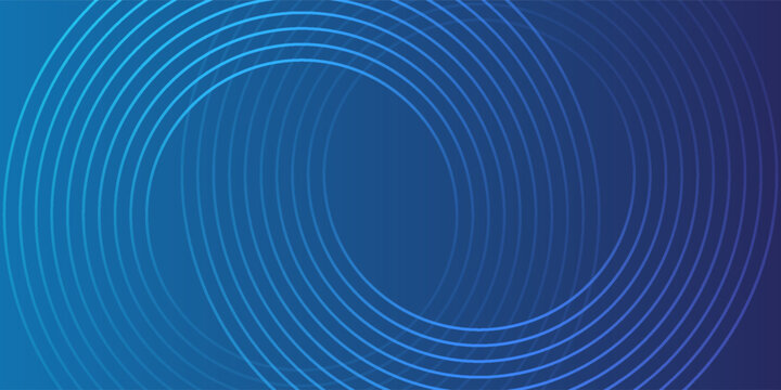 Bright blue dynamic abstract vector background with diagonal lines. 3d cover of business presentation banner for sale event night party. Fast moving soft circle wave line stripe decoration VECTOR