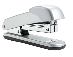 Silver Stapler Office Stationery Equipment.