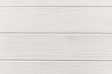 Obraz premium Close up view of white painted wooden planks creating a rustic and textured background, for projects design ideal