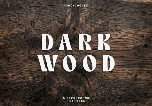 6 Dark Rich Wood Background Natural Brown Textures