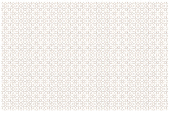 Light geometric Islamic-style seamless pattern on a white background.