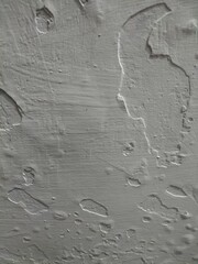 water drops on metal surface