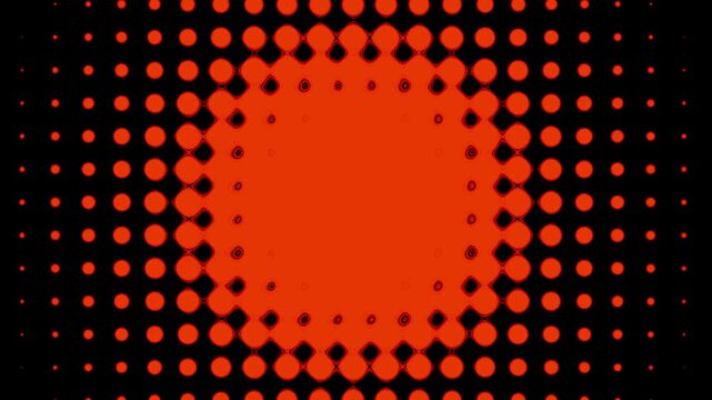Black with red equalizer VJ loop seamless background animation