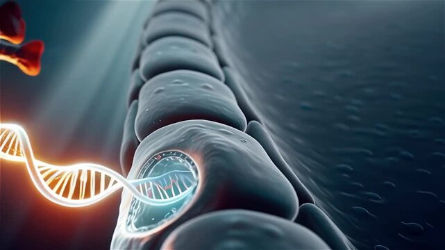 Cinematic 3D Animation of SARS-CoV-2 Virus Infecting a Human Respiratory Cell