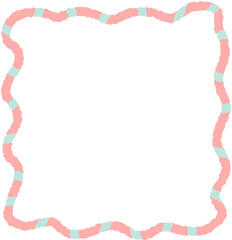 Obraz premium Hand-Drawn Frame, Decorative Border Illustration, Artistic Frame