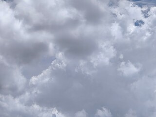 Obraz premium photo of blue sky and white clouds during the day