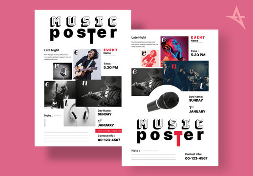 Music Poster Event Design
