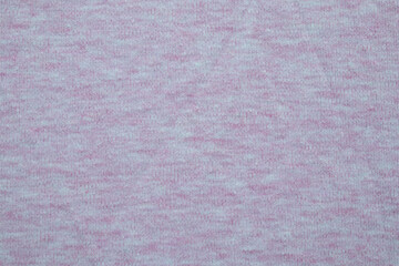 Fototapeta premium Pink Heather Fabric Texture Background, Melange Cotton Jersey Textile