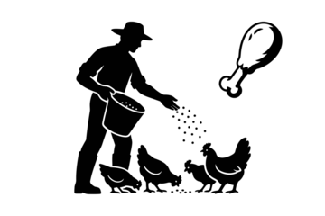 Black vector illustration of a professional tennis player silhouette in a sport art style featuring a group of active people and a child having fun