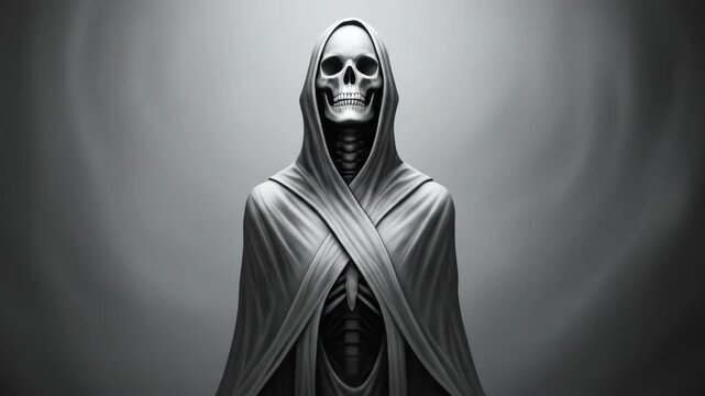 Grim Reapers Shadow - A Haunting Encounter with Deaths Messenger.
