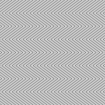Zigzag lines. Jagged stripes. Seamless surface pattern design with wavy linear ornament. Repeated chevrons wallpaper. Digital paper for page fills, web designing, textile print. Vector illustration.