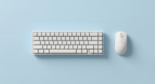 computer keyboard and mouse
