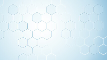 technological, abstract background with hologram cells. honeycomb background