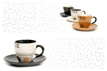 Polished quartz surface design decorative settings. Mockup. 3D Rendering. 3D Illustrations